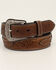 Ariat Men's Tooled Cross Western Belt, , hi-res