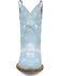 Image #4 - Dingo Women's Sweetheart Embroidered Booties - Round Toe, Blue, hi-res