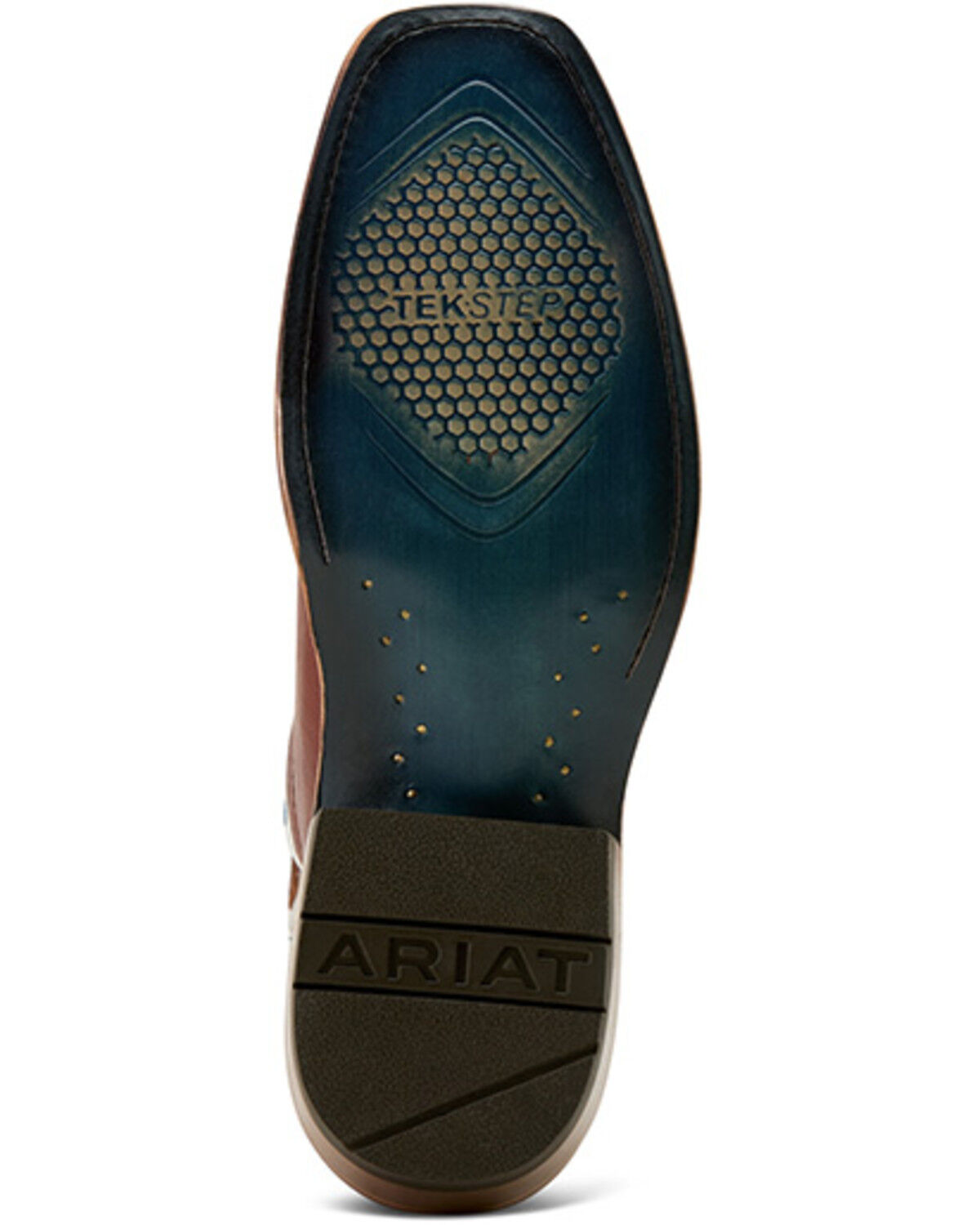 Image #5 - Ariat Women's Futurity Blanche Tall Western Boots - Square Toe, Cognac, hi-res