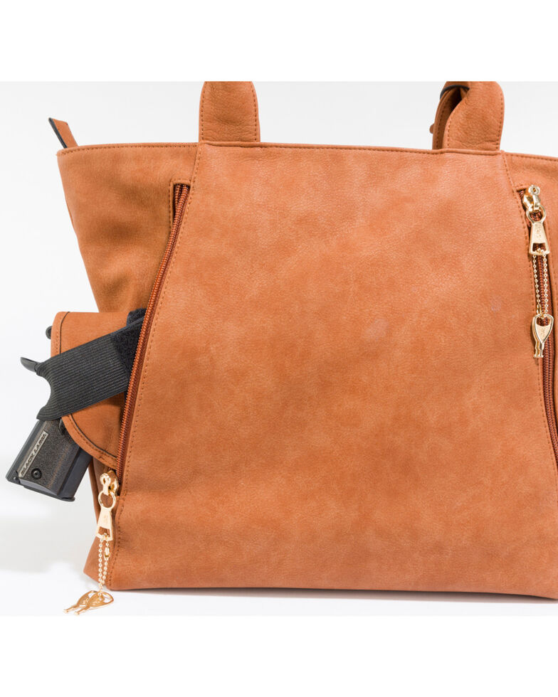 Browning Women's Black Alexandria Conceal Carry Handbag , Brown, hi-res