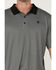 Image #3 - RANK 45® Men's Reride Geo Print Short Sleeve Performance Polo Shirt, Grey, hi-res