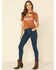 Image #2 - Ranch Dress'n Women's Am I Ranchy Yet Graphic Tee, Rust Copper, hi-res