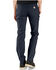 Image #5 - Carhartt Women's Rugged Flex&reg; Relaxed Fit Canvas Work Pants, Navy, hi-res