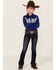 Image #3 - Shyanne Girls' Fringe Long Sleeve Western Snap Shirt, , hi-res