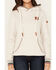 Image #3 - Wanakome Women's Annook Stitch Logo Hoodie, Oatmeal, hi-res
