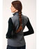 Roper Women's Softshell Fleece Lined Vest - Plus, Grey, hi-res