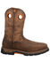 Dan Post Men's Storms Eye Waterproof Western Work Boots - Composite Toe , Brown, hi-res
