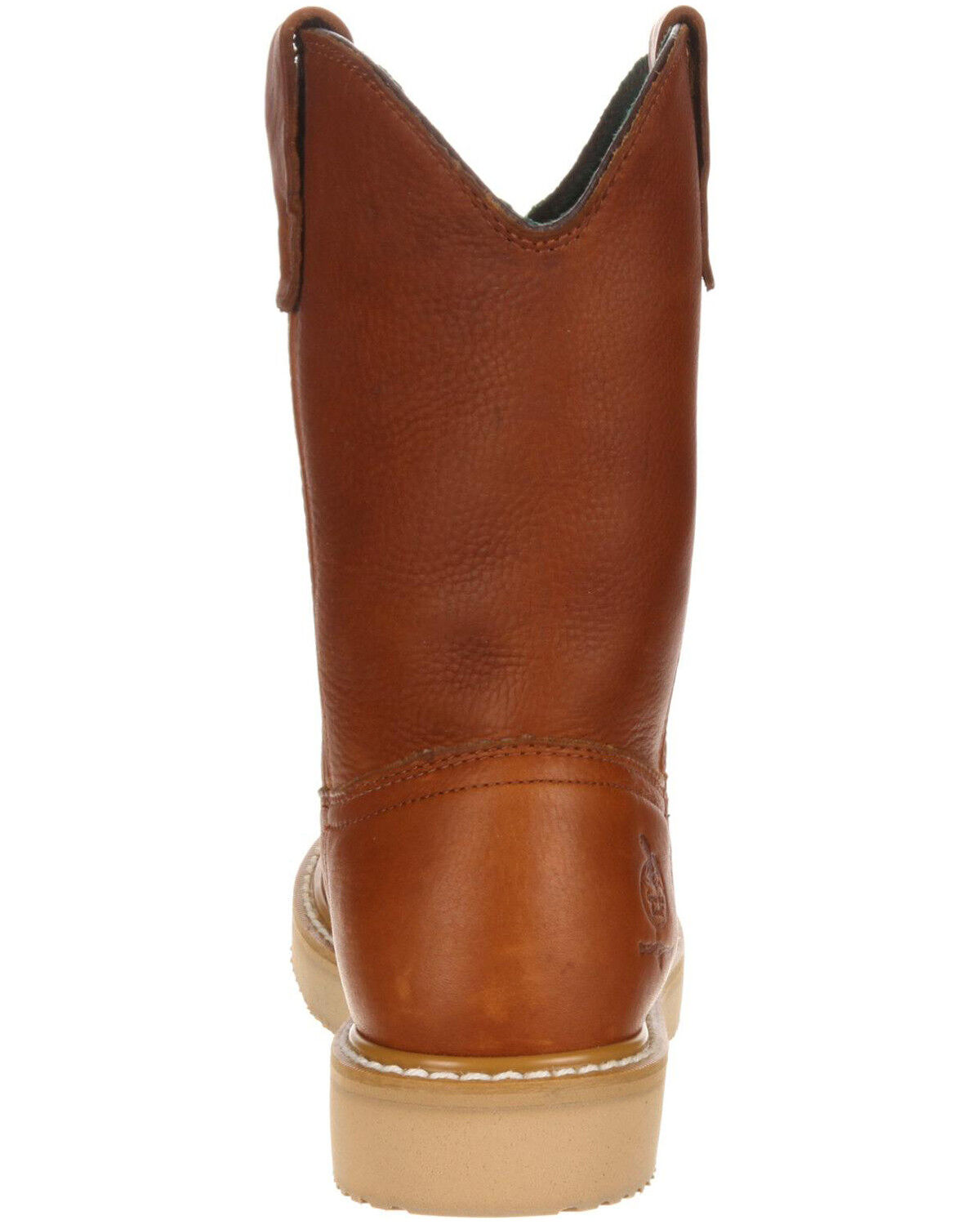 Image #6 - Georgia Boot Men's Wellington Barracuda Work Boots - Steel Toe, Brown, hi-res