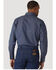 Wrangler Men's FR Work Western Shirt, Denim, hi-res