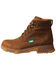 Image #3 - Twisted X Men's CellStretch Waterproof Work Boots - Soft Toe, Brown, hi-res