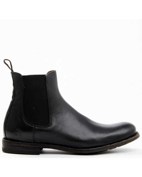 Image #2 - Frye Men's Tyler Chelsea Vintage Casual Boots - Round Toe, Black, hi-res