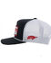 Image #2 - Hooey Men's Cactus Ropes Mesh Back Trucker Cap, Black/white, hi-res