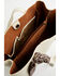 Image #4 - Justin Women's Paisley Print Scarf Tote Bag, Cream, hi-res