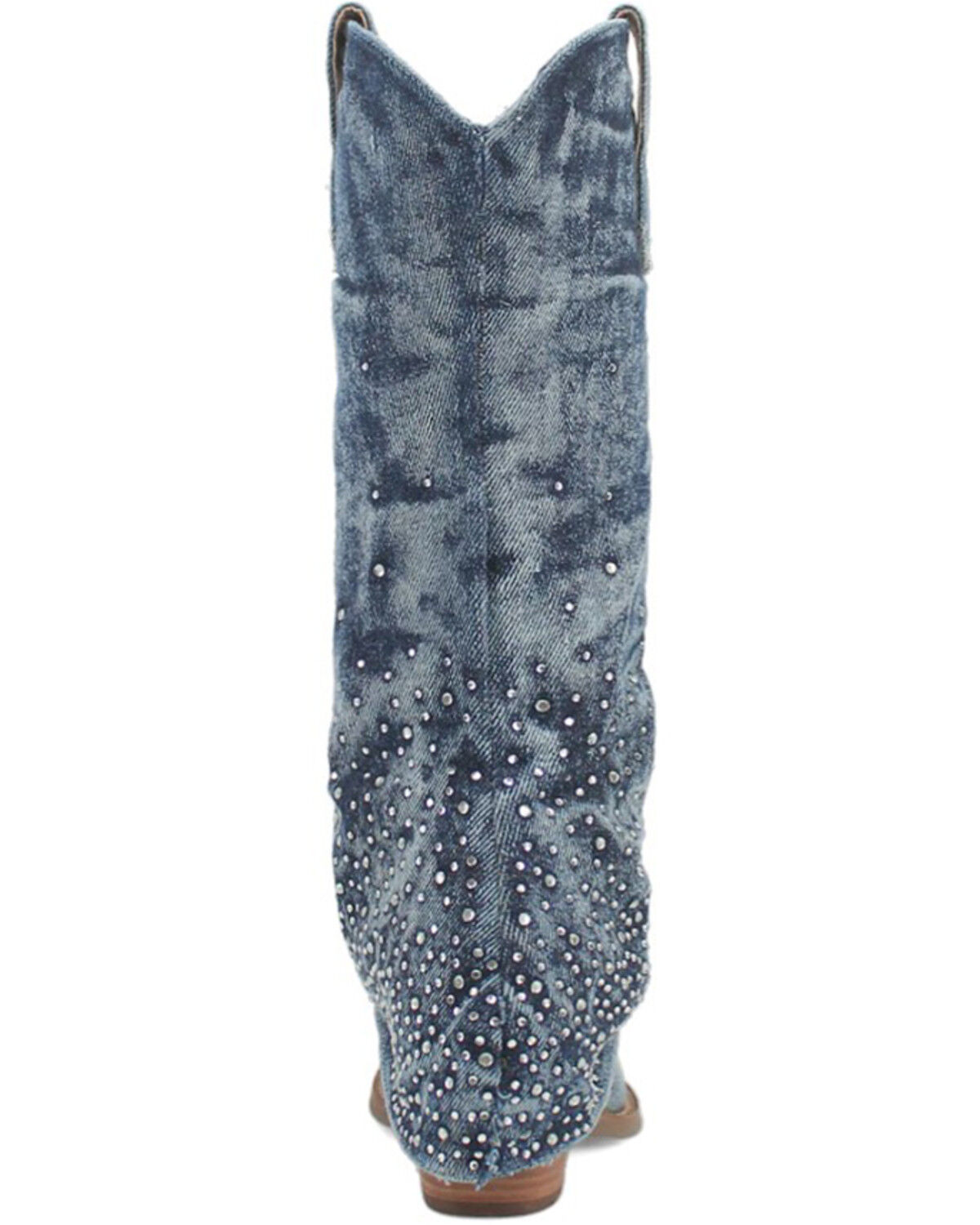 Image #5 - Dingo Women's Eye Candy Denim Western Boots - Round Toe, Blue, hi-res