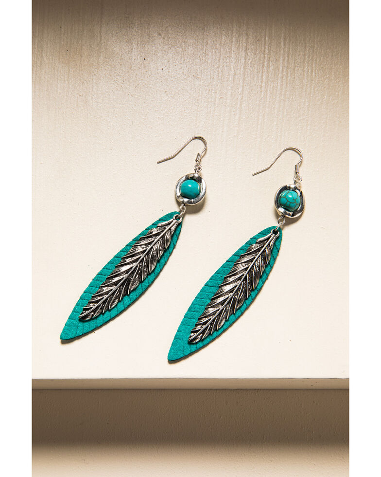 Idyllwind Women's Light As A Feather Turquoise Earrings, Turquoise, hi-res