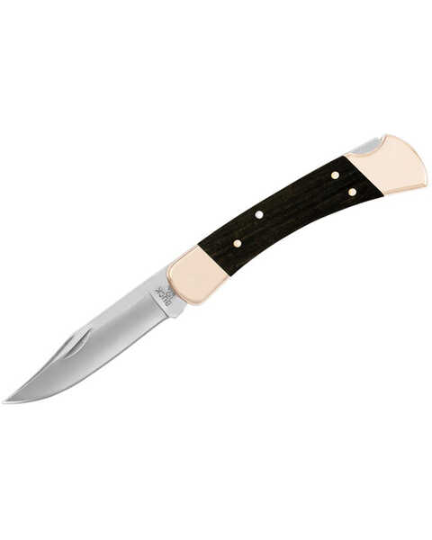 Image #1 - Buck Knives 110 Folding Hunter Knife, Black Cherry, hi-res