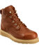 American Worker Men's Russet Lace-Up Work Boots - Steel Toe , Russet, hi-res