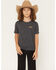 Image #2 - Wrangler Boys' Bronco Short Sleeve Graphic T-Shirt, Black, hi-res