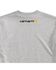 Image #4 - Carhartt Men's Signature Logo Graphic Short Sleeve Work T-Shirt, Hthr Grey, hi-res