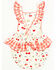 Image #3 - Angel Dear Infant Girls' Cherry Ruffle Sleeve Snap Onesie, Cream, hi-res