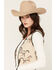 Image #2 - Fornia Women's Running Horse Whip Stitch Vest, Natural, hi-res