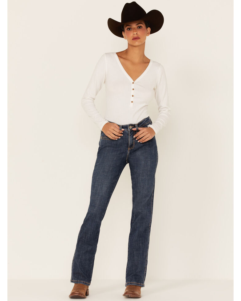 Wrangler Women's Aura Instantly Slimming Jeans, Denim, hi-res