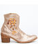 Image #2 - Marco Delli Women's Chenoa Fashion Booties - Round Toe, Pink, hi-res