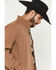 Image #2 - RANK 45&reg; Men's Richwood Solid Softshell Jacket - Tall, Lt Brown, hi-res