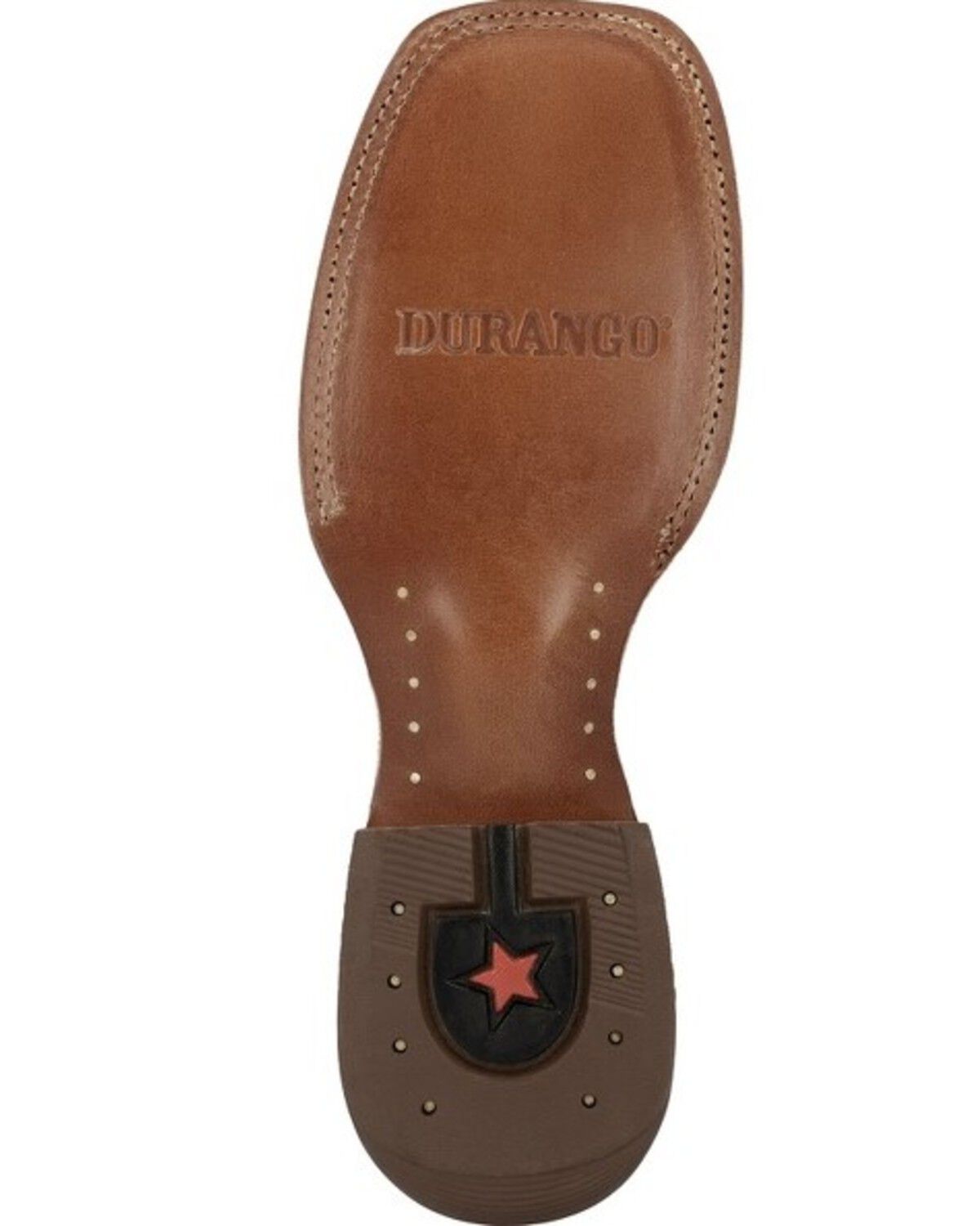 Image #7 - Durango Men's Arena Elite 13" Roughout Roper Boots - Broad Square Toe, Brown, hi-res