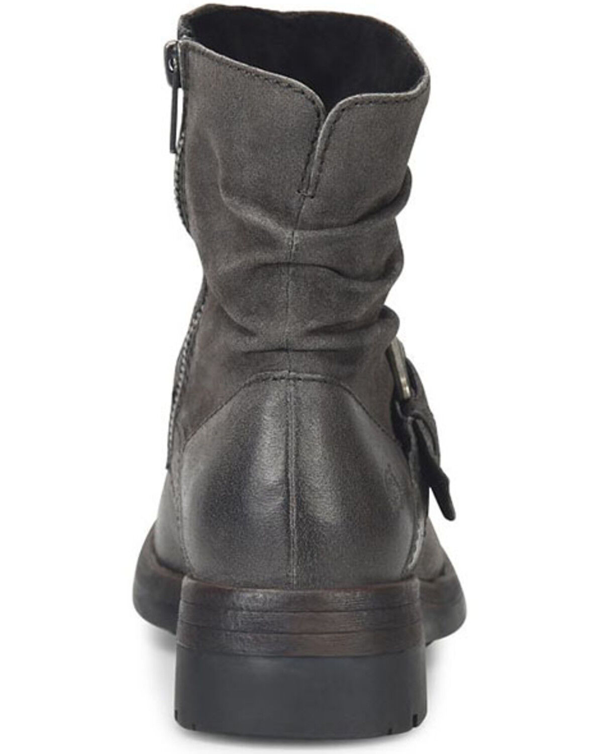 Image #5 - Born Women's Midway Moto Fashion Boots - Round Toe, Dark Grey, hi-res
