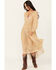 Image #1 - Spell Women's Belladonna Floral Print Dress, Olive, hi-res
