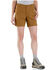 Image #1 - Carhartt Women's Rugged Flex&reg; Relaxed Fit Canvas Work Shorts, Brown, hi-res