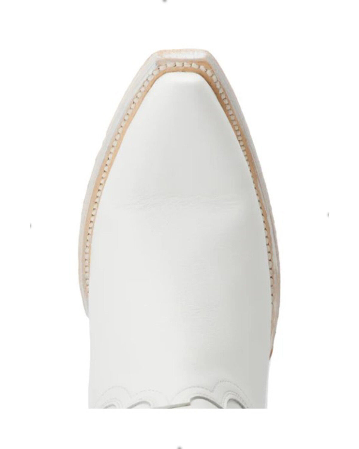 Image #6 - Lane Women's Emma Jane Western Booties - Snip Toe, White, hi-res