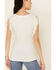 Image #3 - Idyllwind Women's Honey Hush Muscle Tank Top, White, hi-res