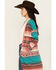 Image #2 - Wrangler Women's Serape Striped Long Sleeve Duster, Multi, hi-res