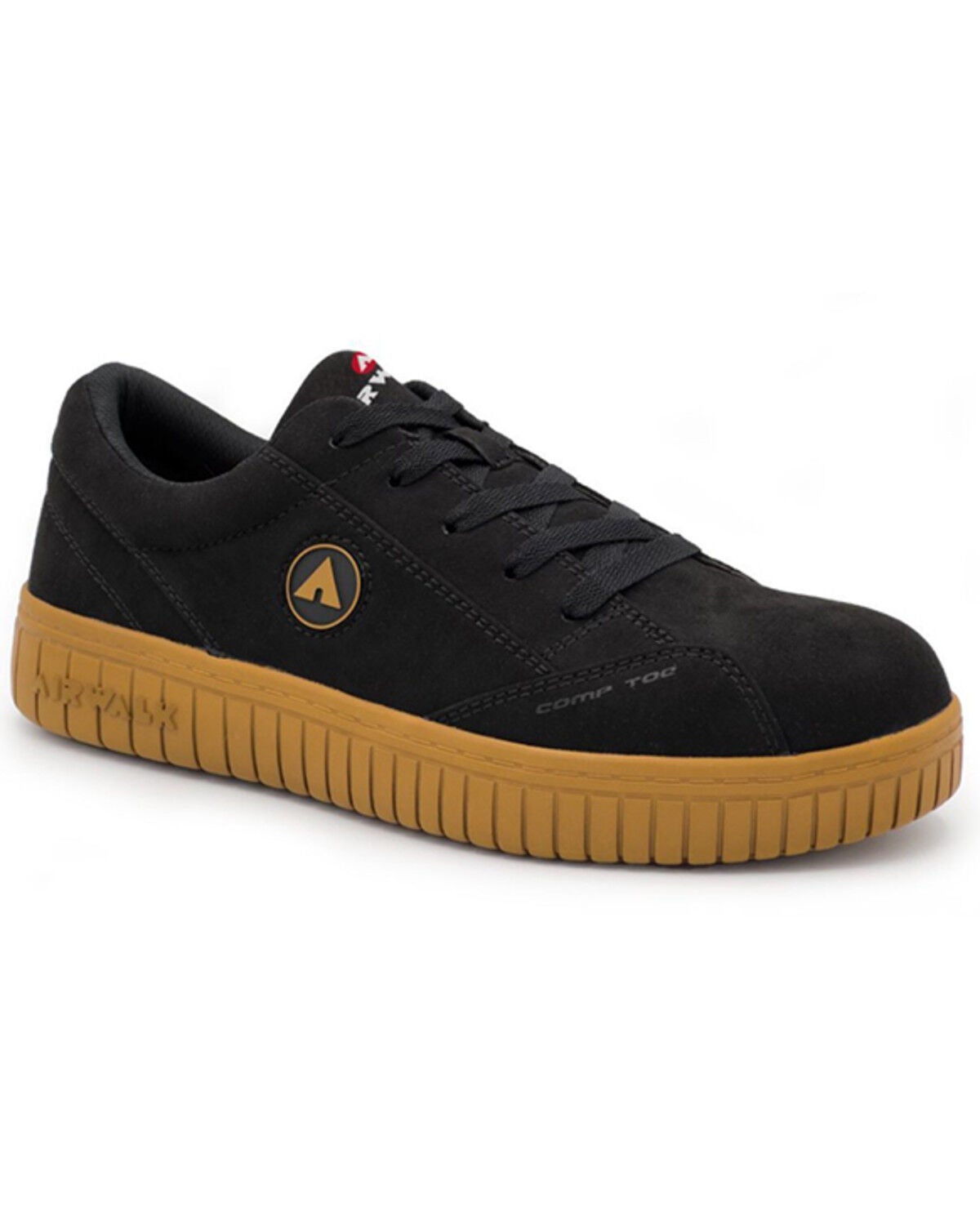 Airwalk Women's Camino Work Shoes - Composite Toe, Black, hi-res