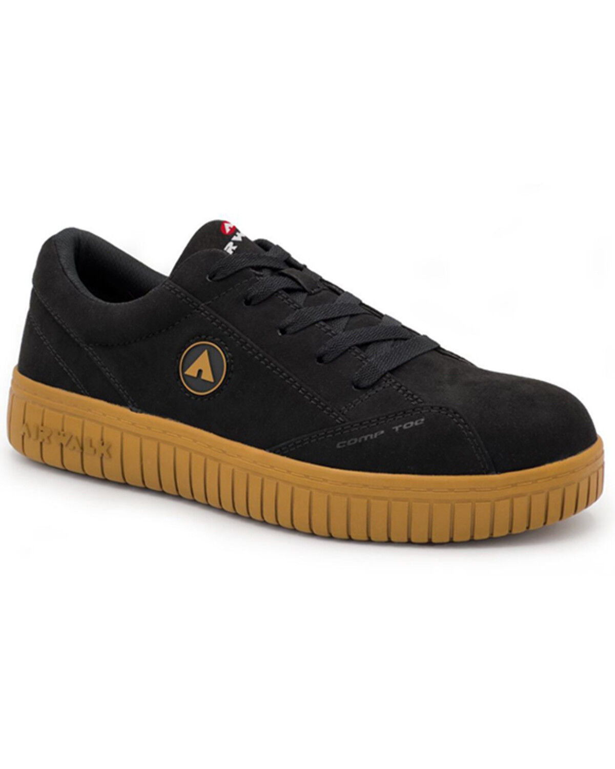 Image #1 - Airwalk Women's Camino Work Shoes - Composite Toe, Black, hi-res