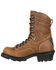 Image #3 - Georgia Boot Men's Comfort Core Waterproof Insulated Logger Boots - Composite Toe, Brown, hi-res