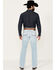 Image #3 - Ariat Men's M7 Zuma Toro Super Light Wash Slim Straight Rigid Denim Jeans , Super Light Wash, hi-res