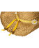 Image #4 - Shyanne Girls' Daisy Straw Cowboy Hat, Brown, hi-res