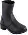 Image #1 - Milwaukee Leather Women's Super Clean Riding Boots - Round Toe, Black, hi-res