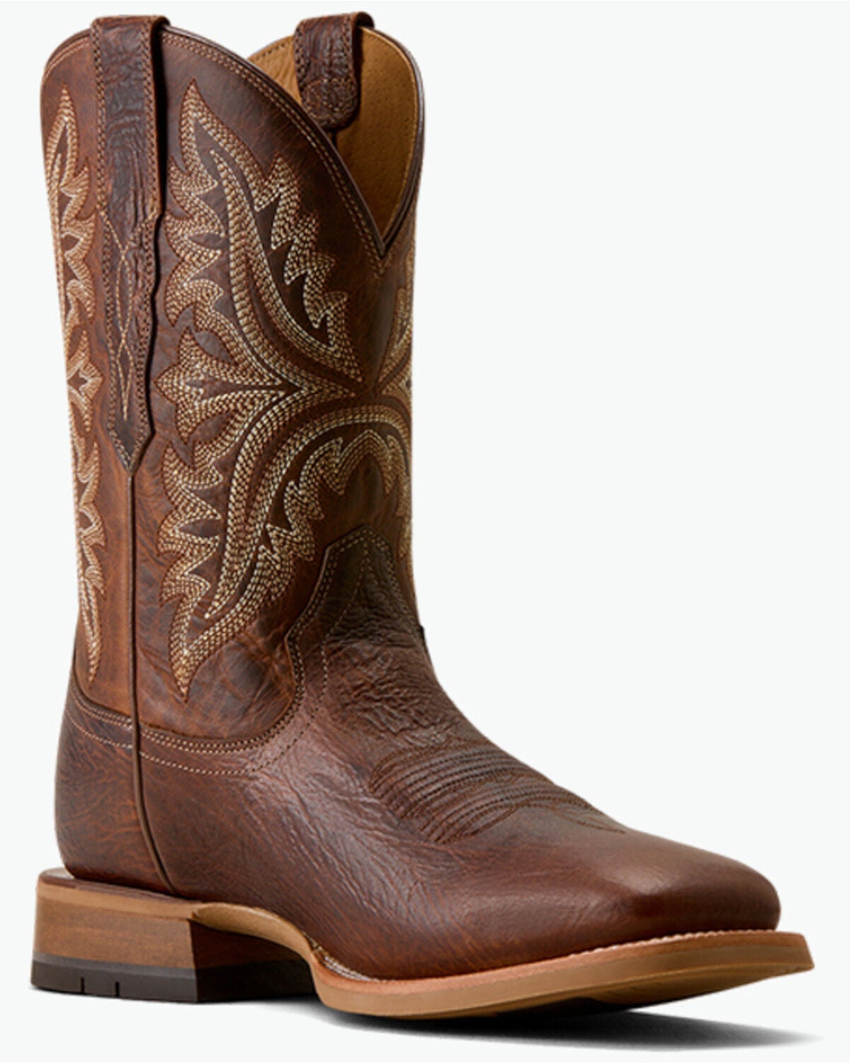 Image #1 - Ariat Men's Walker Performance Western Boots - Broad Square Toe, Brown, hi-res