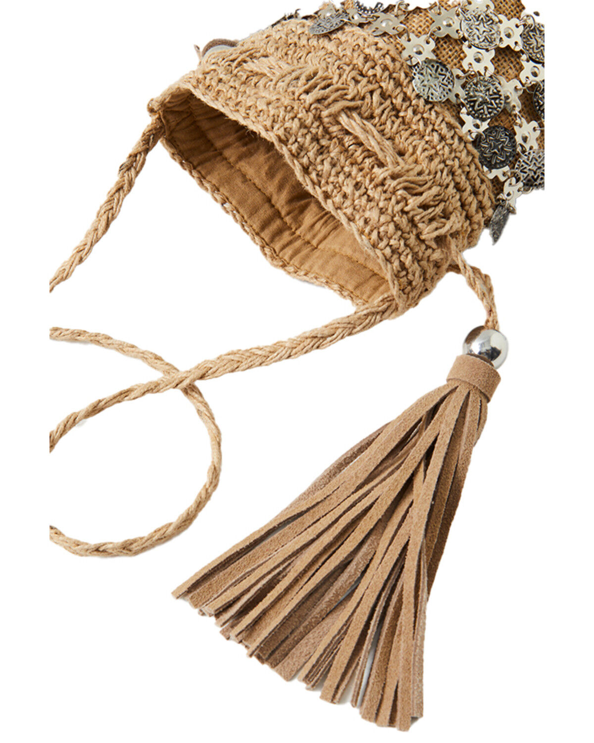 Image #4 - Free People Women's Spellbound Crossbody Bag, Tan, hi-res