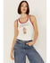 Image #1 - The Laundry Room Women's Country Girl Cropped Graphic Tank, White, hi-res