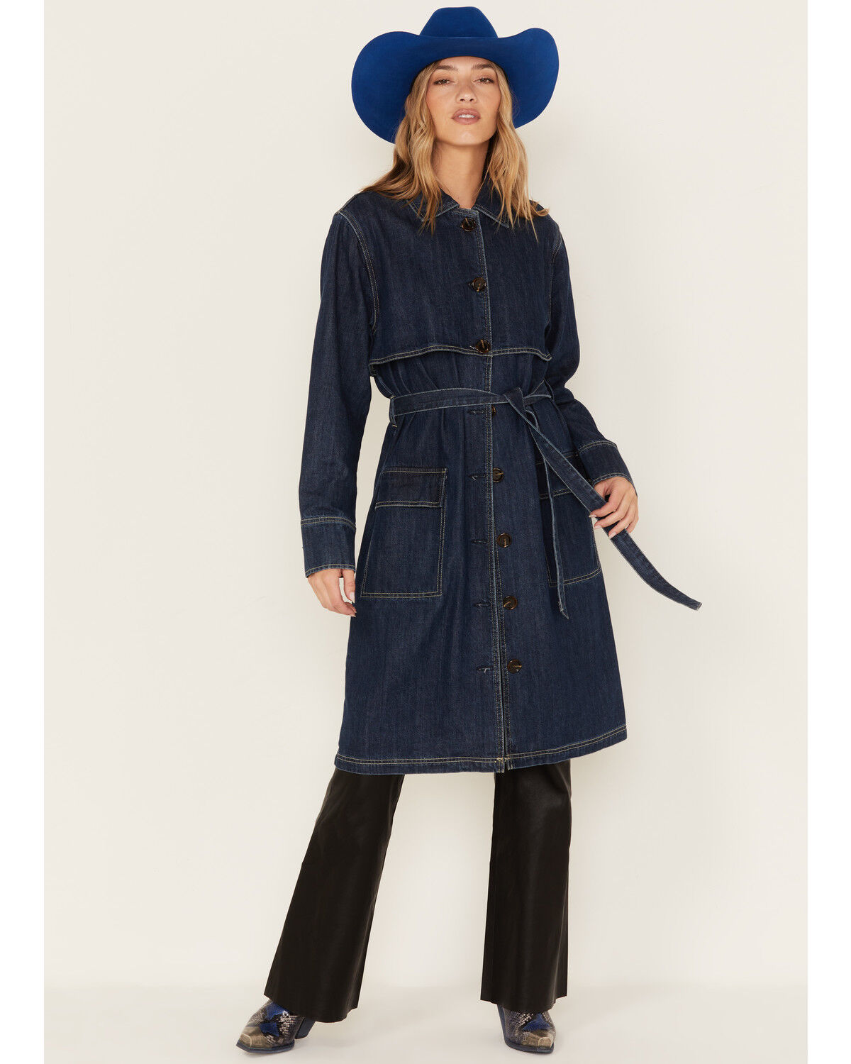 お歳暮・冬ギフト特集 - おとなの週末お取り寄せ倶楽部 Denim Sukie Women's Denim Unpublished Duster Sheplers | Coat ジャケット・アウター