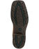 Image #7 - Ariat Hybrid Rancher Waterproof Pull On Work Boots - Square Toe, Brown, hi-res