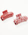Image #3 - Idyllwind Women's Juliet Hair Clips - 2 Piece, Red, hi-res