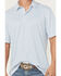 Image #3 - Ariat Men's Geo Print Short Sleeve Button-Down Performance Polo, White, hi-res