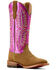 Image #1 - Ariat Women's Frontier Calamity Jane Western Boots - Broad Square Toe, Brown, hi-res