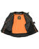 Image #4 - Milwaukee Leather Men's 4X Side Lace Vented Scooter Jacket - Big, Black, hi-res